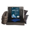 Kit absorbentes liquidos industriales 50 litros sm31