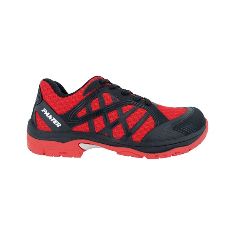 Zapatilla panter argos s1p rojo