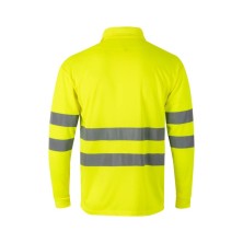 polo a.v. velilla 174 en amarillo fluor