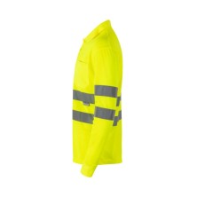 polo a.v. velilla 174 en amarillo fluor