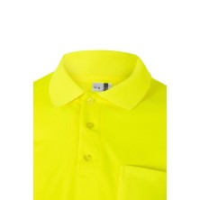 polo a.v. velilla 174 en amarillo fluor