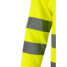 polo a.v. velilla 174 en amarillo fluor