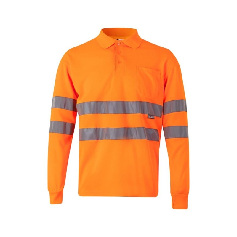 Polo ml alta visibilidad velilla 174