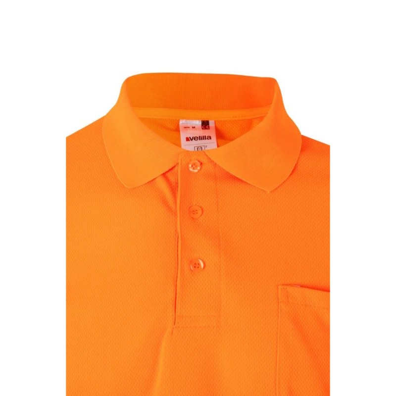 Polo ml alta visibilidad velilla 174
