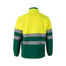 forro polar a.v. velilla 182 en verde/amarillo fluor