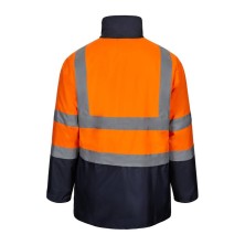 parka a.v. velilla 306003 en naranja fluor/marino
