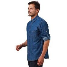 camisa m/l garys mattia 260800 en tejano