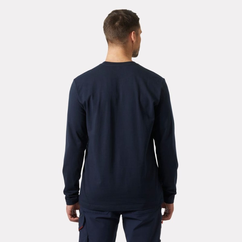 Camiseta m/l helly hansen kensington 79242