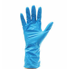 GUANTE DE NITRILO RUBBEREX G.TOUCH LONG CUFF 7,0 GR (100 UDS)