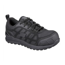 zapatilla mujer skechers bulklin ayak s1p sk77289ec en negro