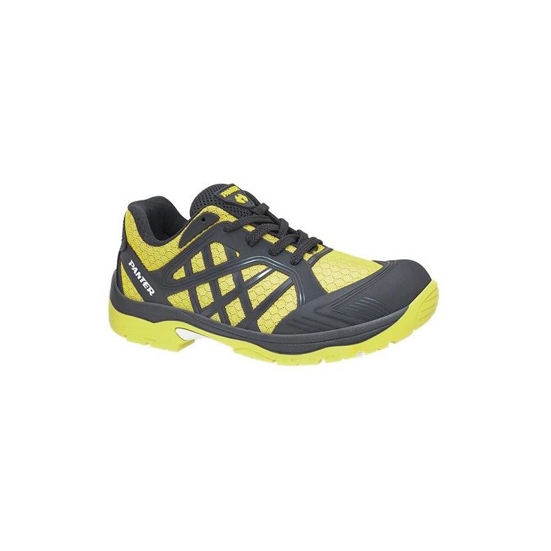 Zapatilla panter argos reflector s3 amarillo