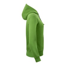 sudadera mujer clique classic 021042 en verde marengo