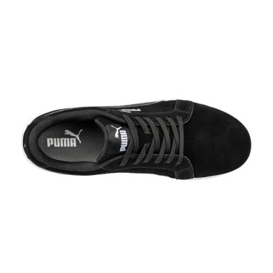 Zapatilla Puma Iconic Suede Black Low s1pl 640010