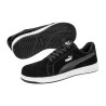 Zapatilla puma iconic suede black low 640010