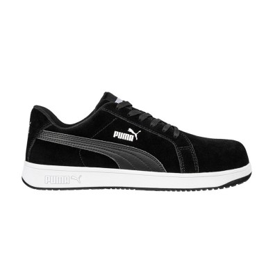 Zapatilla Puma Iconic Suede Black Low s1pl 640010