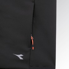 chaleco softshell diadora hybrid en negro/espectro