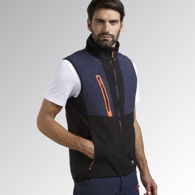 Chaleco Softshell Diadora Hybrid
