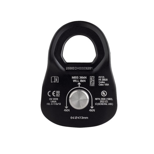 Polea petzl rescue m