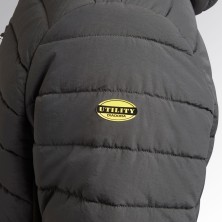 chaqueta diadora oslo acolchada hybrid en negro/espectro