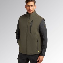 chaleco diadora freedom en verde profundidades