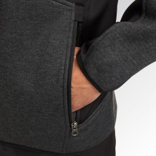 polar diadora fleece freedom en gris/negro