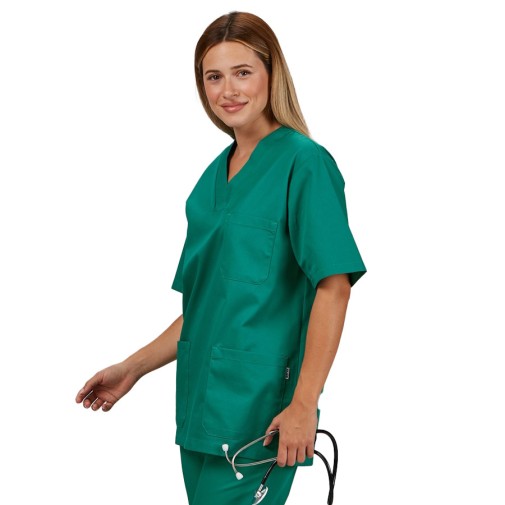 Casaca sanitaria unisex blanca garys 671101