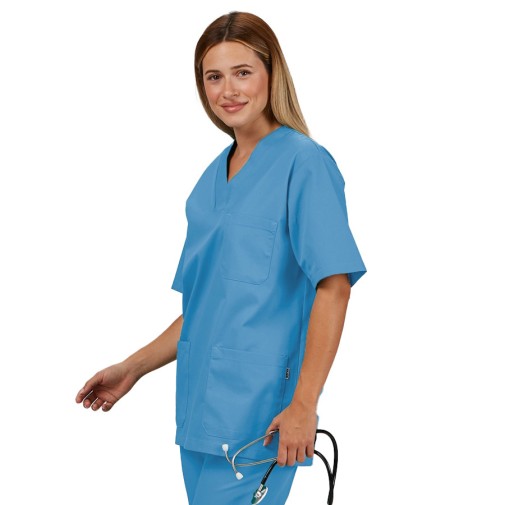 Casaca sanitaria unisex blanca garys 671101