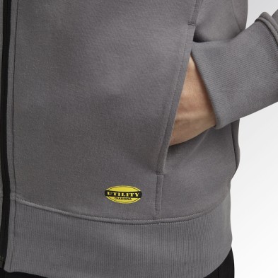 Sudadera Diadora Zip Litework