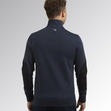 sudadera diadora zip litework en marino clasico