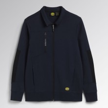 sudadera diadora zip litework en marino clasico