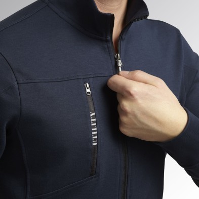 Sudadera Diadora Zip Litework