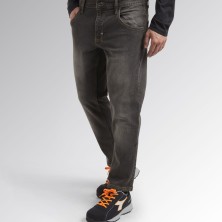 pantalón vaquero diadora stone en gris denim