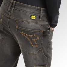 pantalón vaquero diadora stone en gris denim