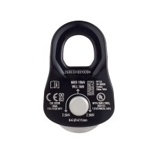 polea petzl rescue s en negro