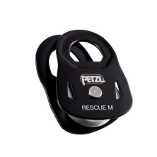 polea petzl rescue m en negro