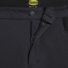 pantalón didadora hybrid performance en negro/espectro