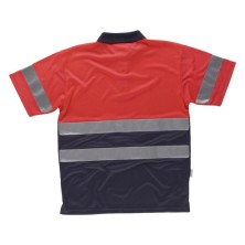 polo a.v. workteam c3867 en rojo/marino