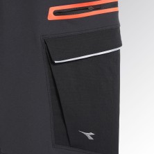 pantalón cargo diadora hybrid en negro/espectro