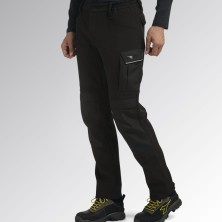 pantalón softshell diadora carbon performance 