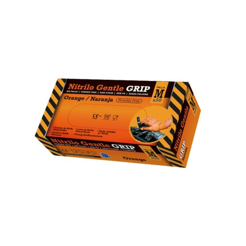 Guante nitrilo rubberex gentle grip 9.0 g (50 uds)