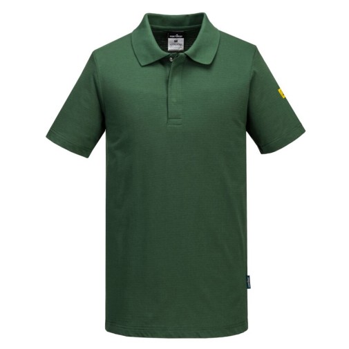 Polo esd antiestático permanente portwest as21