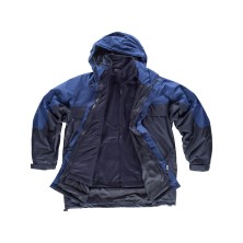 parka workteam s1100 en marino/azulina