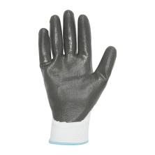 guante juba ksni100 en blanco/gris