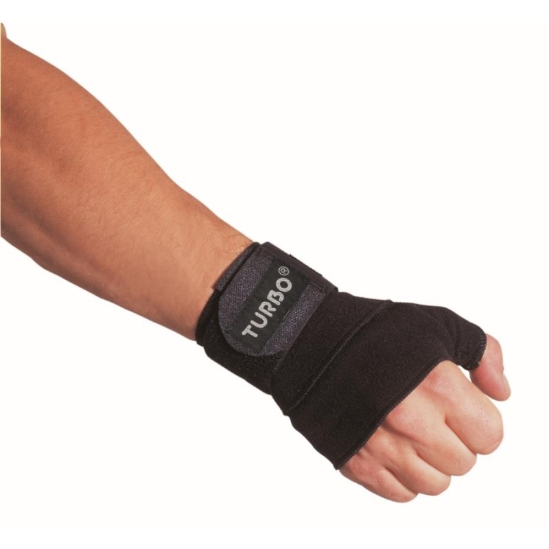 Muñequera con soporte pulgar turbo 855
