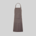 Delantal garys con peto y bolsillo 116100