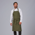 Delantal garys con peto y bolsillo 116100