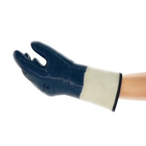 Guante ansell hycron 27602 azul