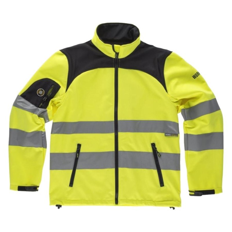 Chaqueta alta visibilidad workteam c2930