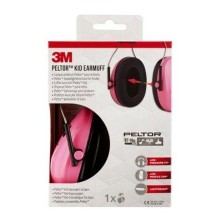 orejera 3m peltor kids rosa h510ak 