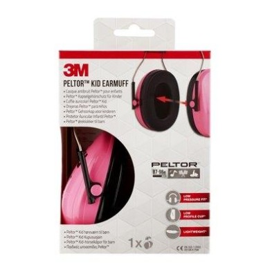 Orejera 3m Peltor Kids Rosa h510ak